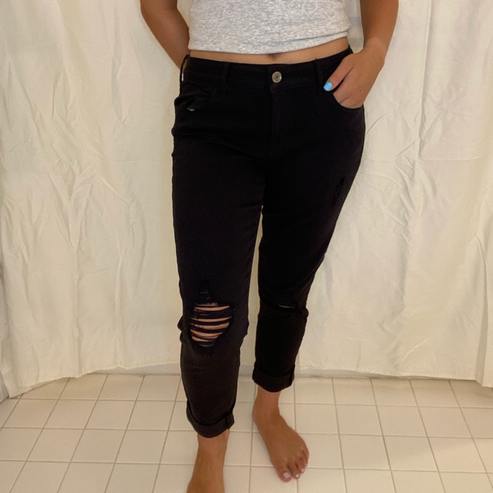Black Ripped Jeans